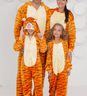 Выбор новогоднего костюма для дочки и мужа