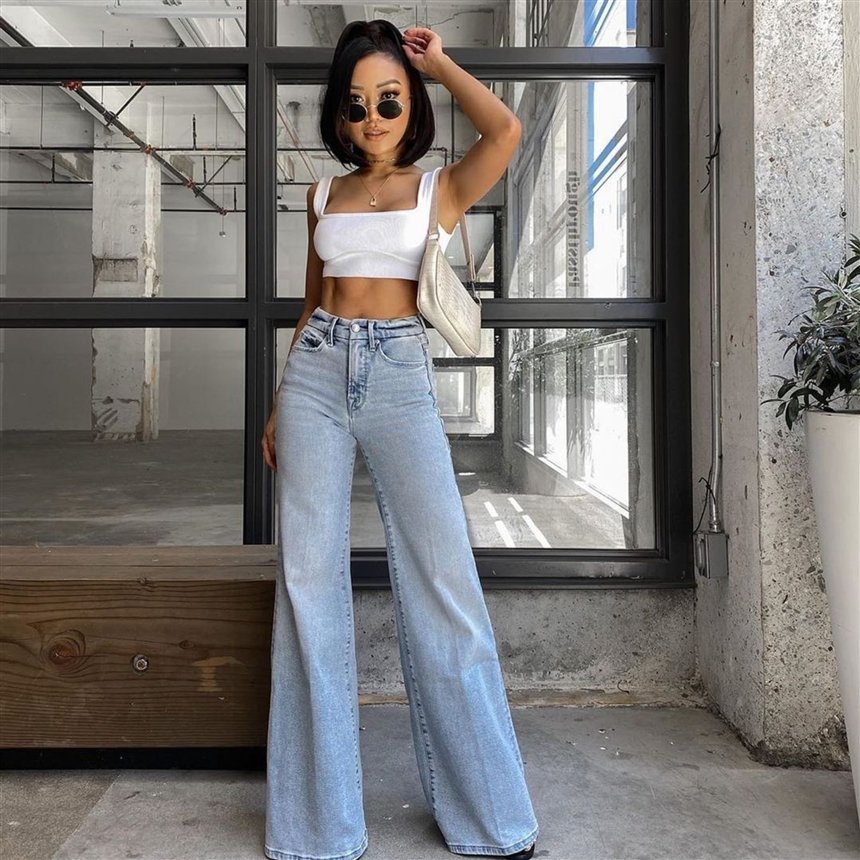 Модные тенденции на джинсы 2022