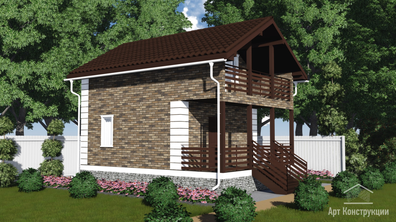 дома из газобетона под ключ в Крым