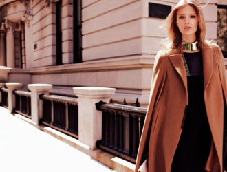 Модное женское пальто