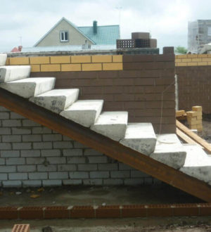 Железобетонные ступени для лестниц