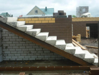 Железобетонные ступени для лестниц