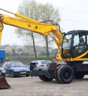 Экскаваторы колесные: особенности и области применения