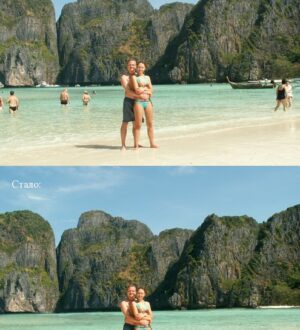 Как убрать лишнее с фотографии